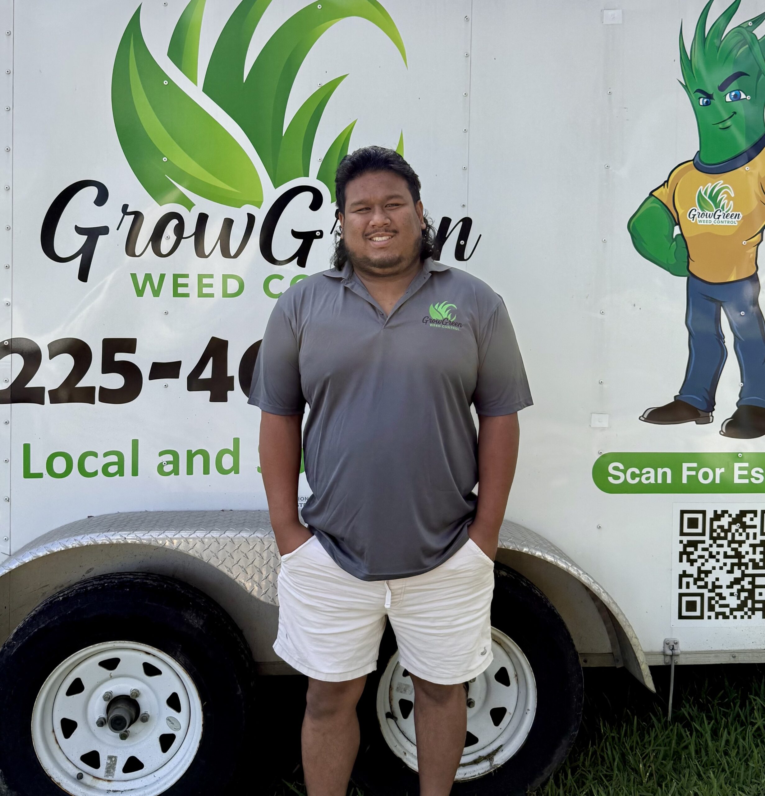 Moses Sunseri office admin Grow Green Weed Control Baton Rouge